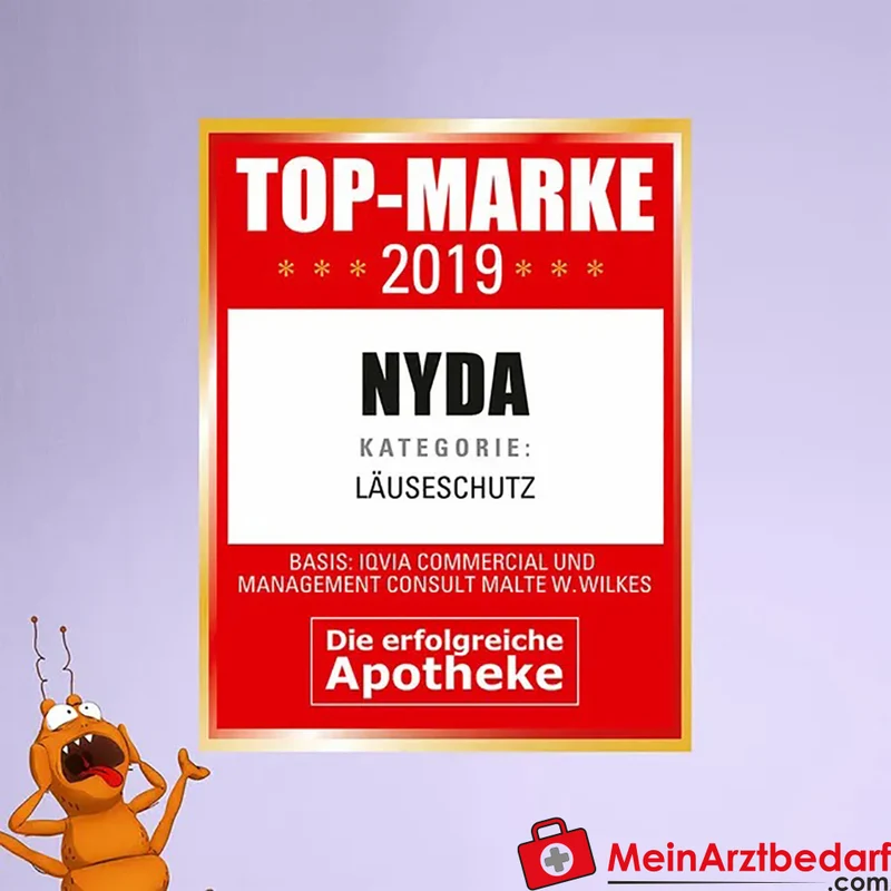 NYDA Express Läuseshampoo Dimeticon gegen Läuse und Nissen 50 ml