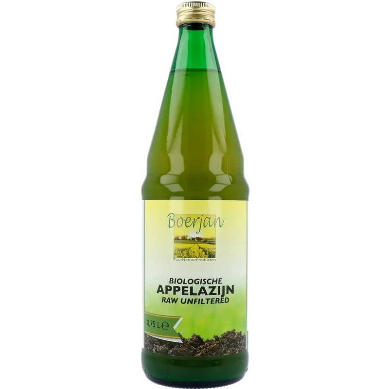 Boerjan Biologische Appelazijn 750 ml