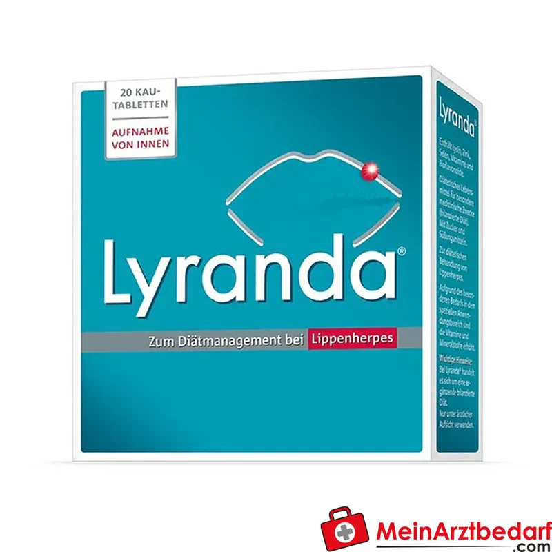 Lyranda Ananas Lysin Zink Selen Kautabletten 20 Stück