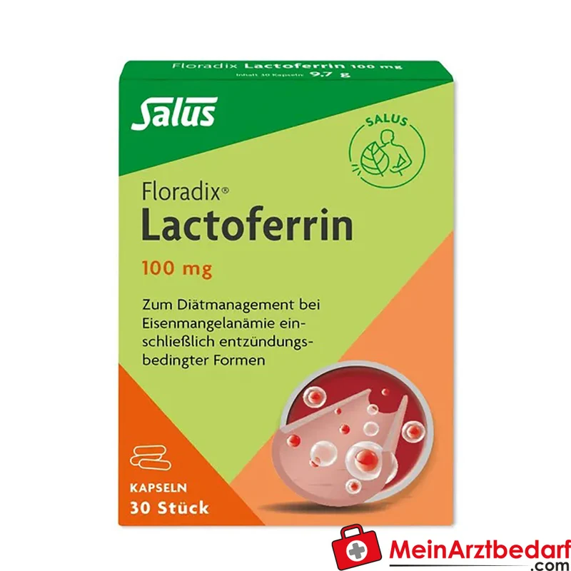 Salus Floradix Lactoferrin 100 mg Kapseln 30 Stück