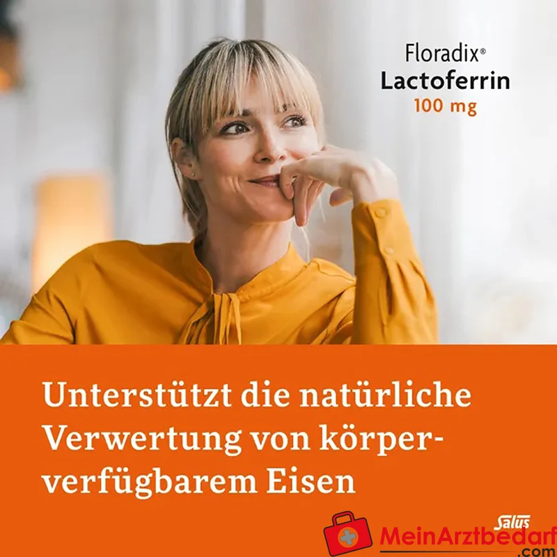 Salus Floradix Lactoferrin 100 mg Kapseln 30 Stück