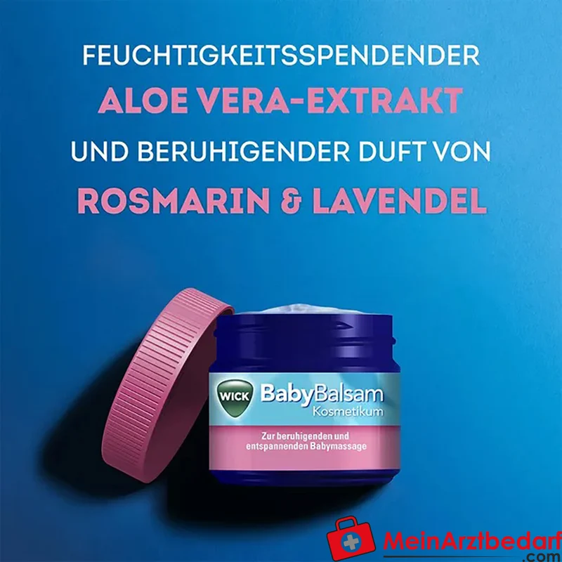 WICK BabyBalsam mit Aloe Vera Balsam 50 g