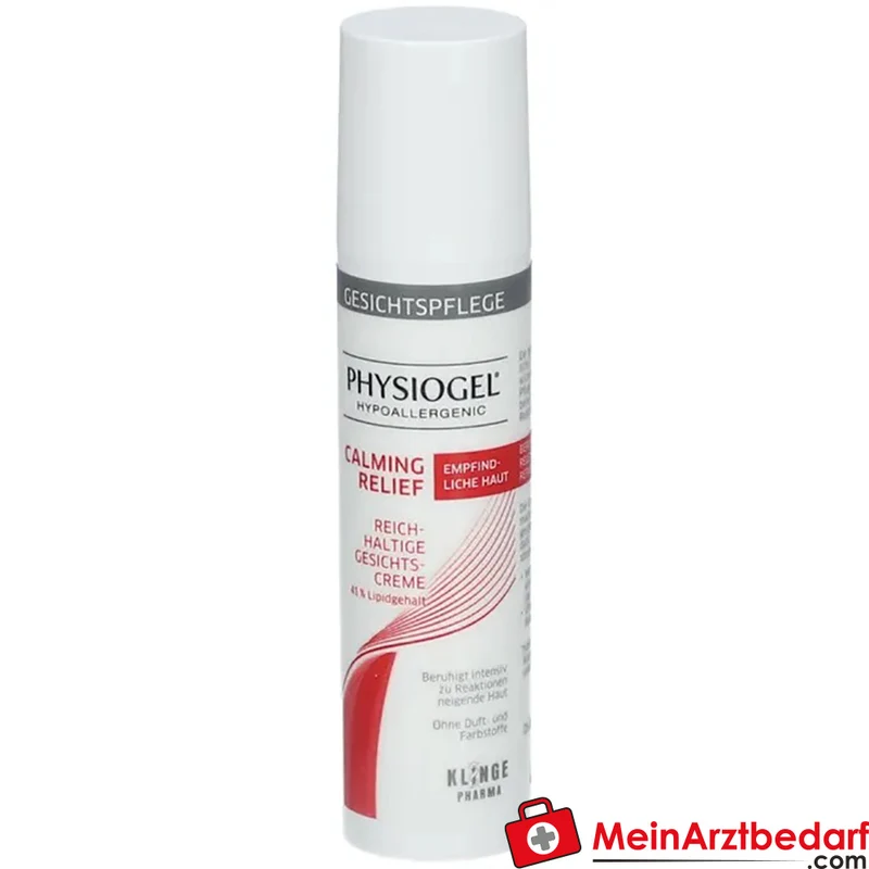 PHYSIOGEL Calming Relief Reichhaltige Gesichtscreme 40 ml für trockene, empfindliche Haut