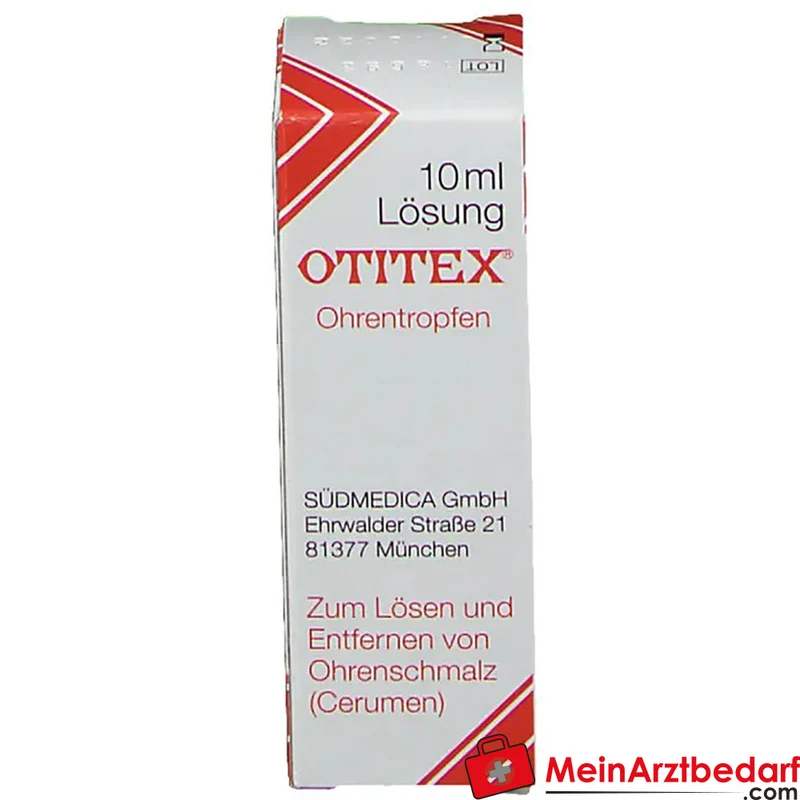 Otitex Ohrentropfen Ethanol/Glycerol/Docusat‑Natrium 10 ml