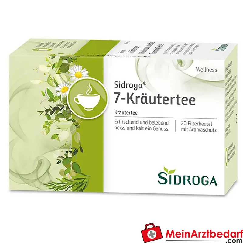 Sidroga Wellness 7 Kräutertee Filterbeutel Kräutermischung 40 g