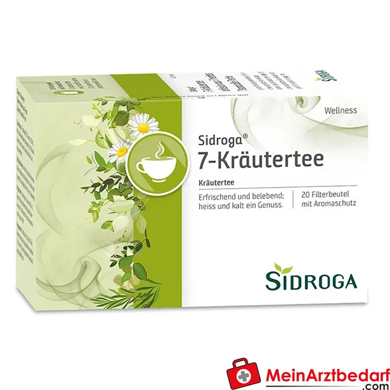 Sidroga Wellness 7 Kräutertee Filterbeutel Kräutermischung 40 g