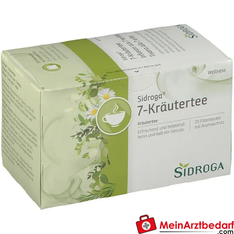 Sidroga Wellness 7 Kräutertee Filterbeutel Kräutermischung 40 g
