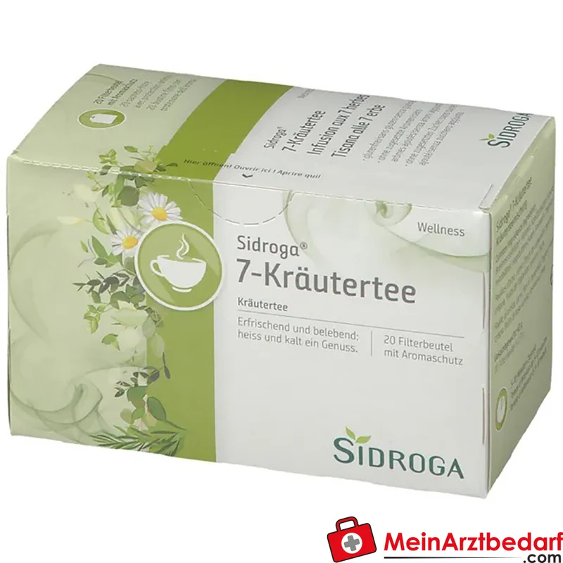 Sidroga Wellness 7 Kräutertee Filterbeutel Kräutermischung 40 g