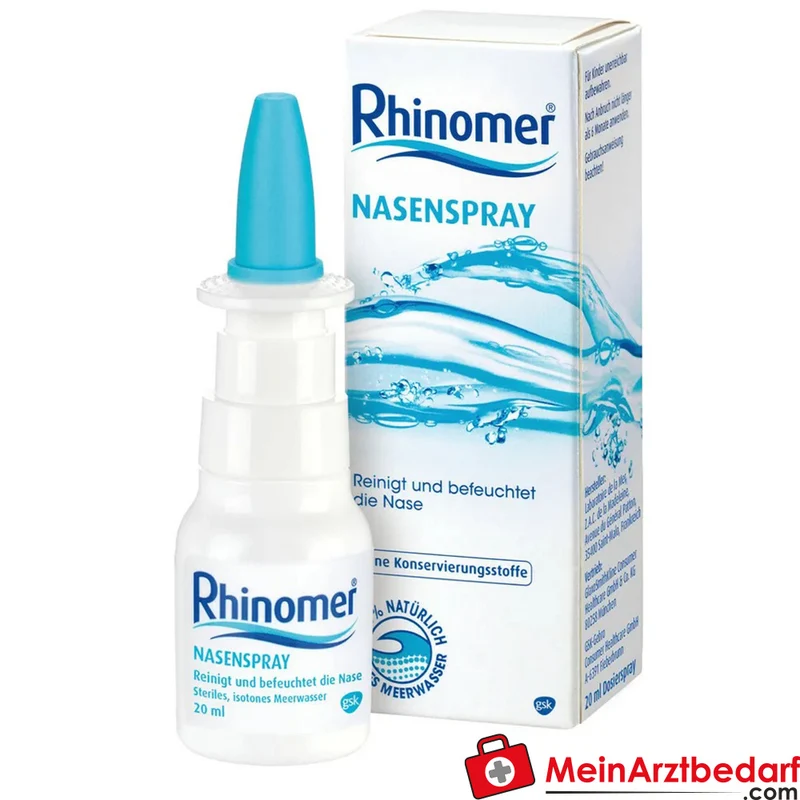 Rhinomer Nasenspray steriles isotonisches Meerwasser 20 ml