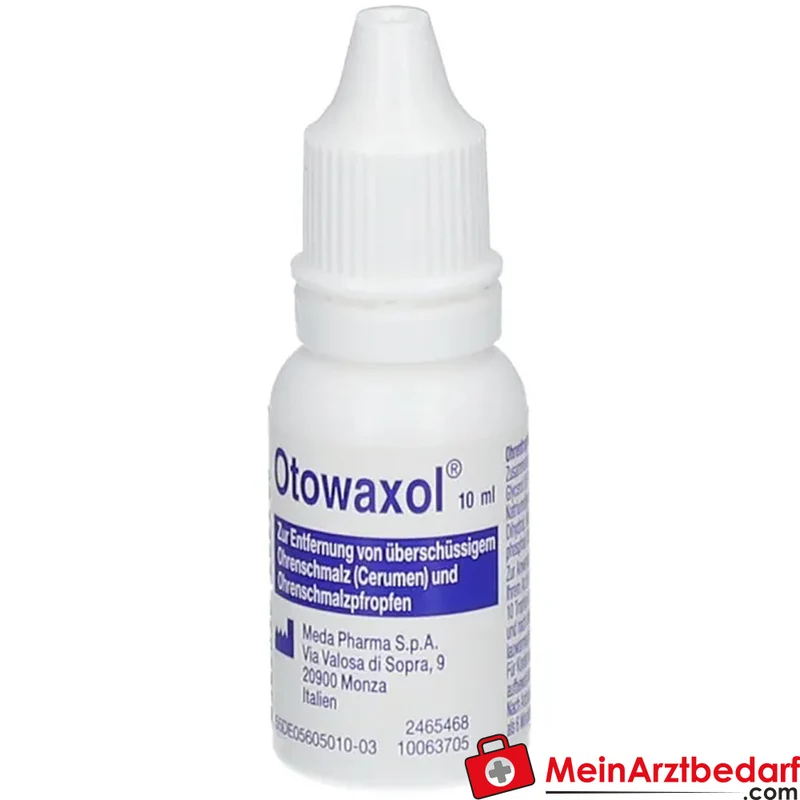 Otowaxol Sine Lösung Docusat‑Natrium Ethanol 96% Ohrentropfen 10 ml