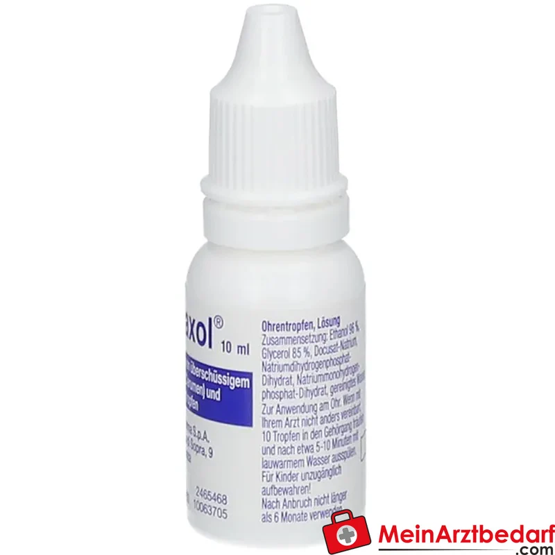 Otowaxol Sine Lösung Docusat‑Natrium Ethanol 96% Ohrentropfen 10 ml