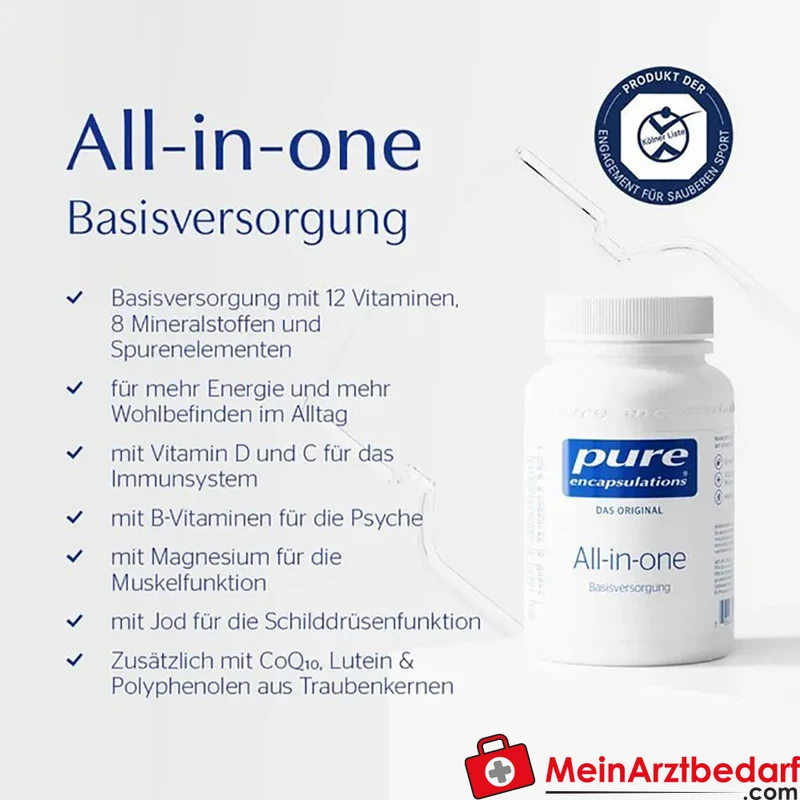 Pure Encapsulations All-in-one Multivitamin-Mineralstoffkomplex Kapseln 60 Stück