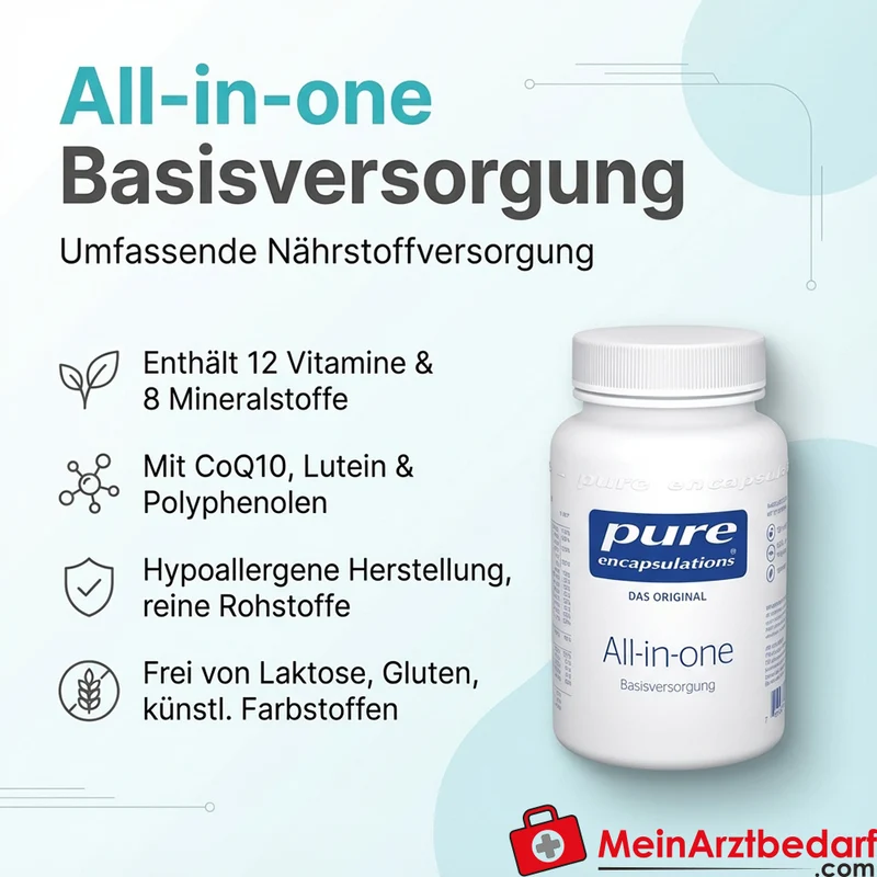 Pure Encapsulations All-in-one Multivitamin-Mineralstoffkomplex Kapseln 60 Stück