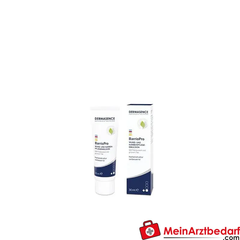 DERMASENCE BarrioPro Emulsion 30 ml Wund- und Narbenpflege Polidocanol Hyaluronsäure