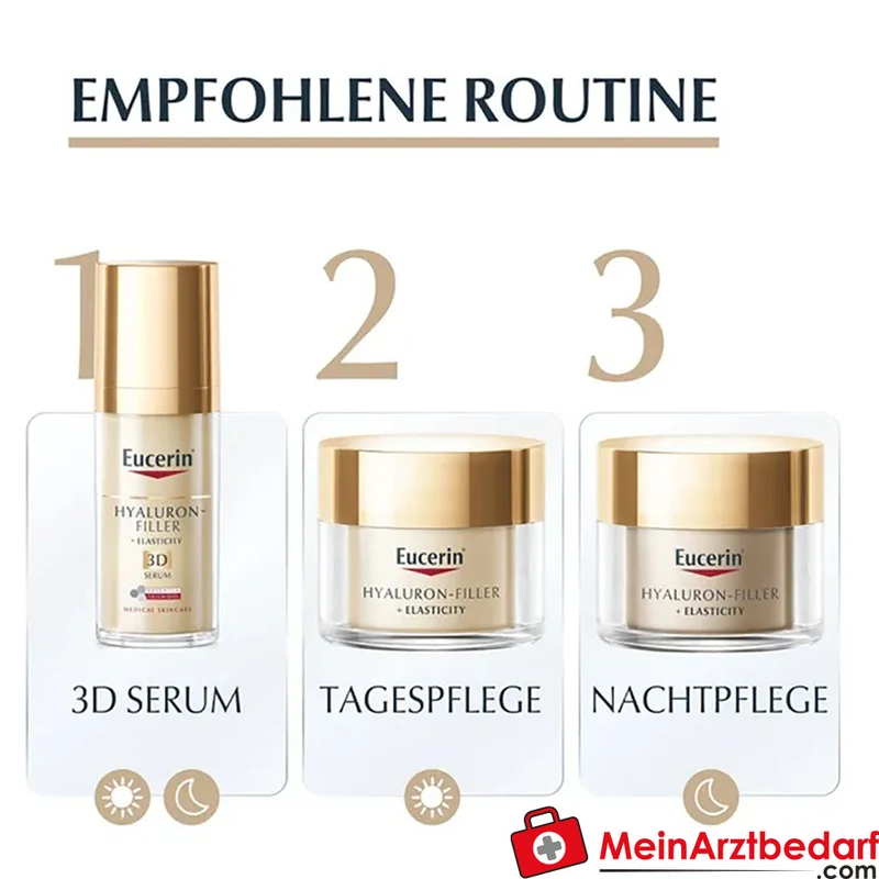 Eucerin HYALURON-FILLER + ELASTICITY Tagespflege LSF 15 50 ml