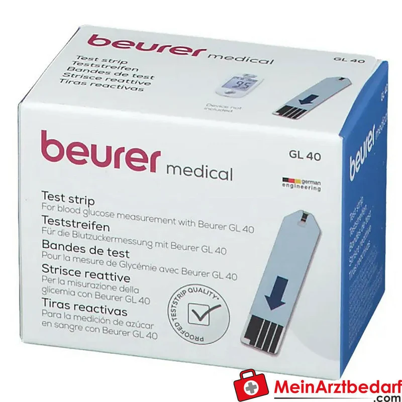 Beurer Blutzucker-Teststreifen GL40 50 Stück