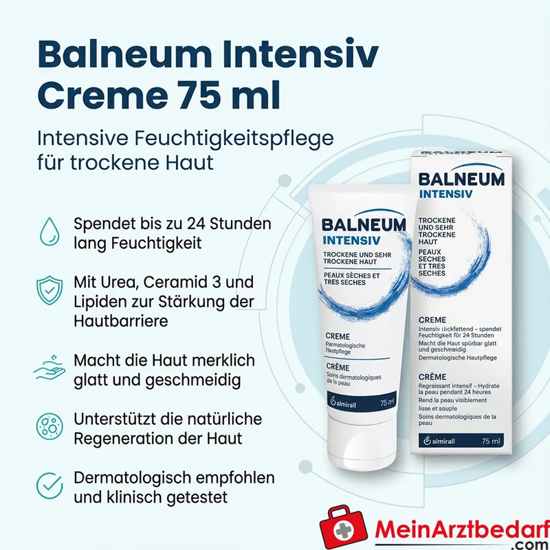 Balneum Intensiv Creme (Urea, Ceramid 3) 75 ml