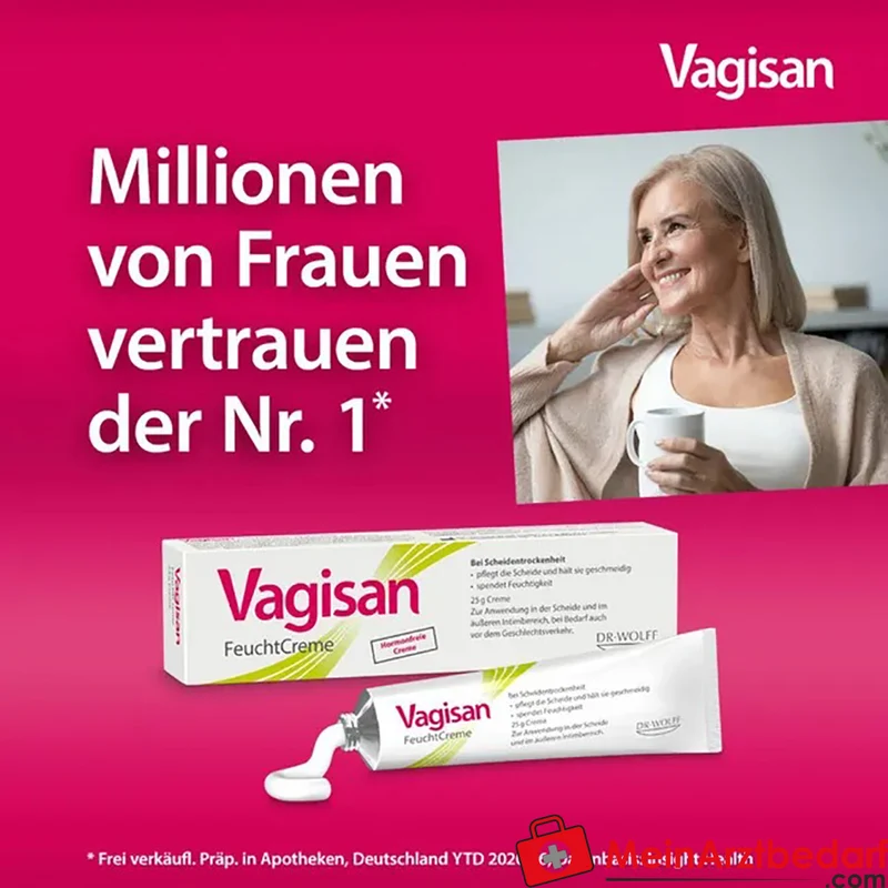 Vagisan FeuchtCreme Natrium DL-lactat Vaginalcreme 25 g