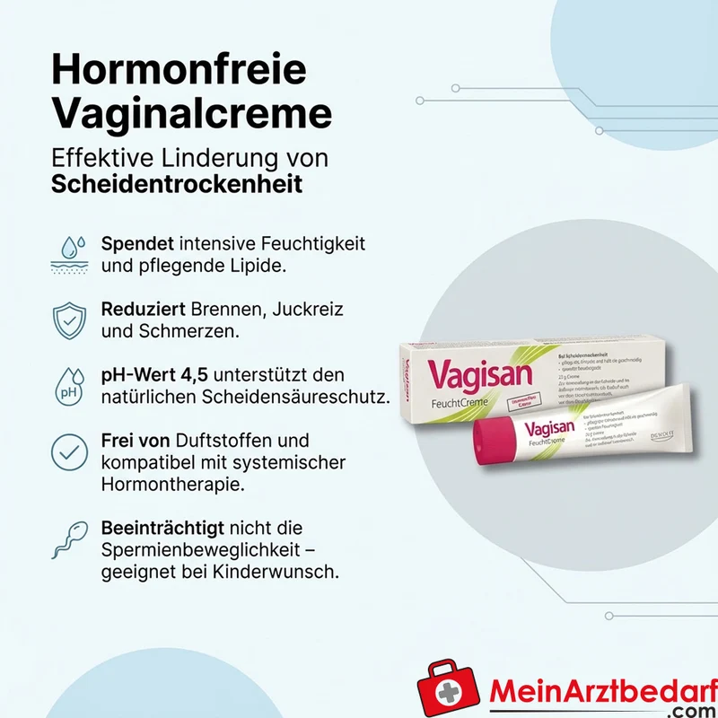Vagisan FeuchtCreme Natrium DL-lactat Vaginalcreme 25 g