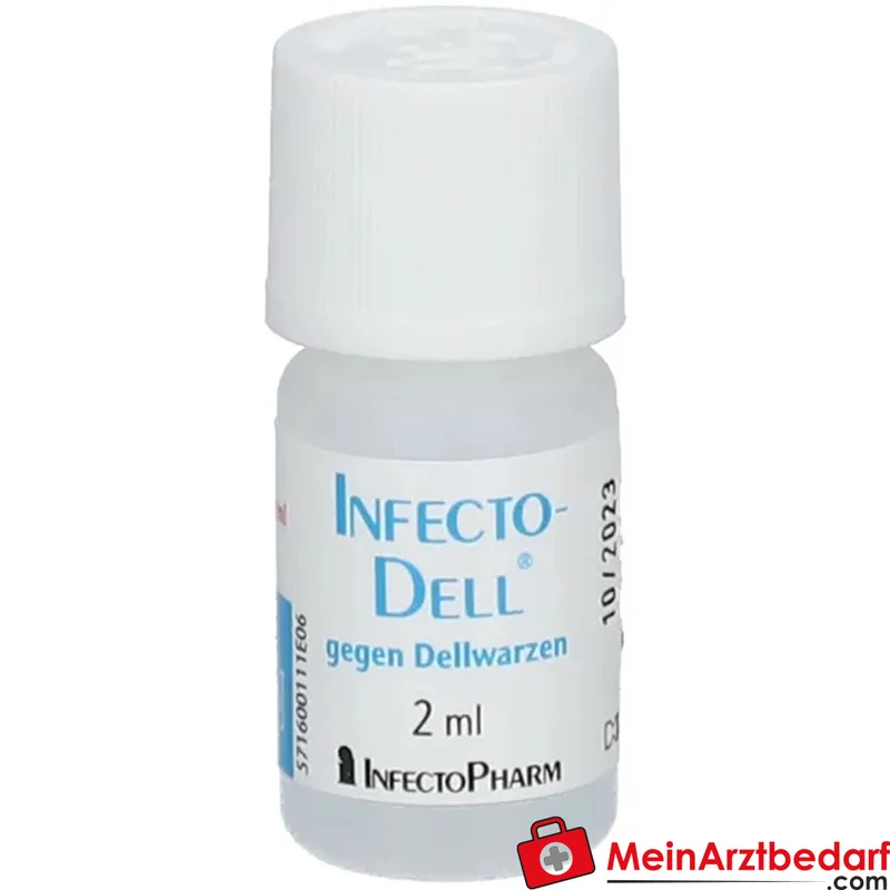 InfectoDell Lösung 50 mg/ml Kaliumhydroxid 2 ml zur Behandlung von Dellwarzen