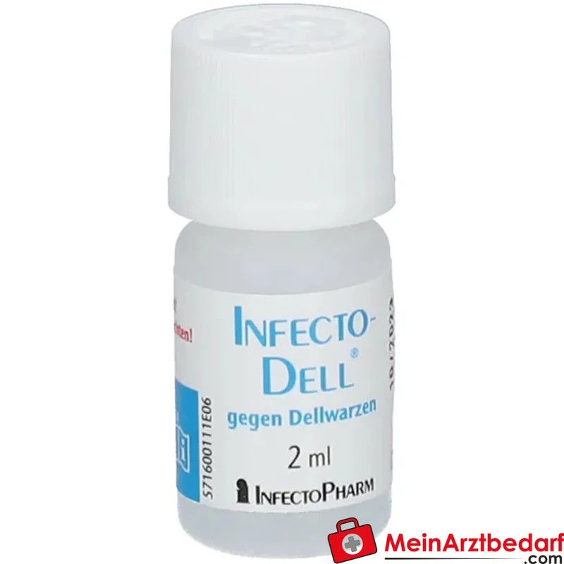 InfectoDell Lösung 50 mg/ml Kaliumhydroxid 2 ml zur Behandlung von Dellwarzen