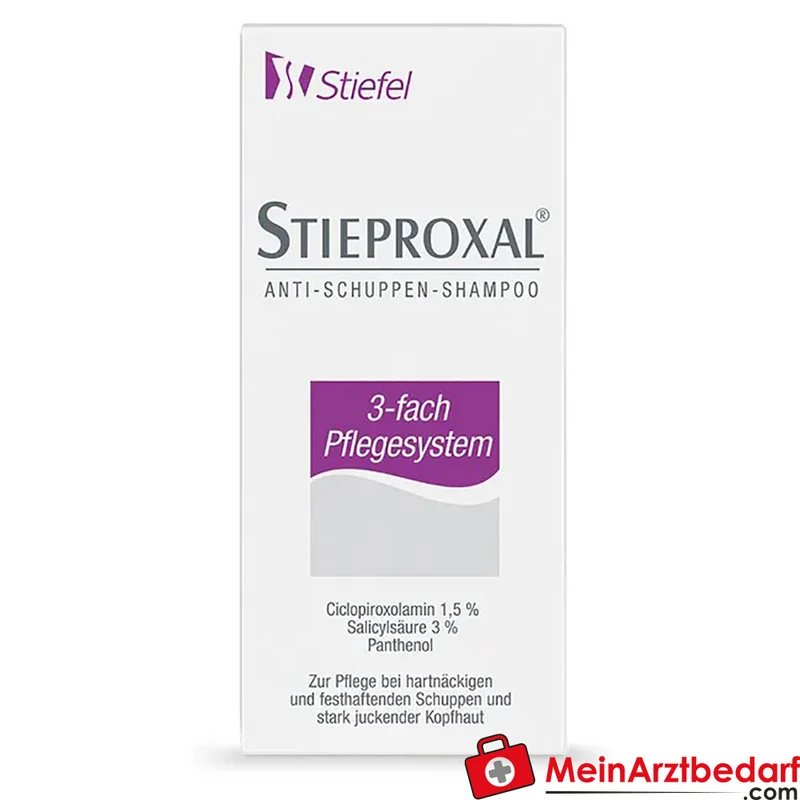 STIEPROXAL Ciclopiroxolamin Shampoo bei hartnäckigen Schuppen 100 ml