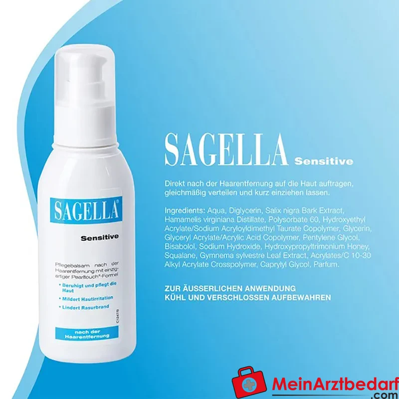 SAGELLA Sensitive Balsam für den Intimbereich mit Gymnema Sylvestre-Extrakt, 100 ml