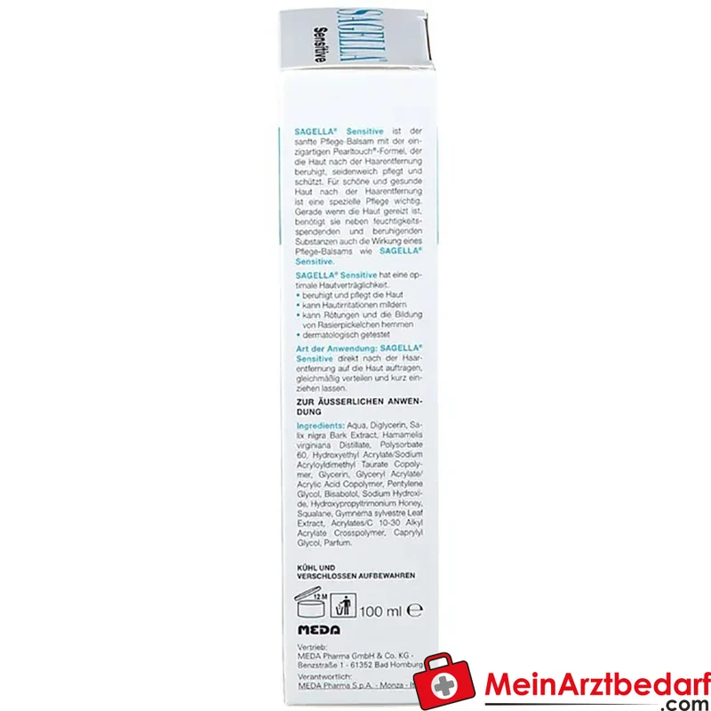 SAGELLA Sensitive Balsam für den Intimbereich mit Gymnema Sylvestre-Extrakt, 100 ml
