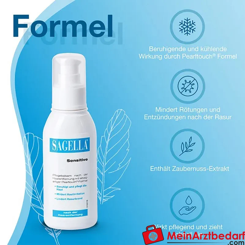 SAGELLA Sensitive Balsam für den Intimbereich mit Gymnema Sylvestre-Extrakt, 100 ml