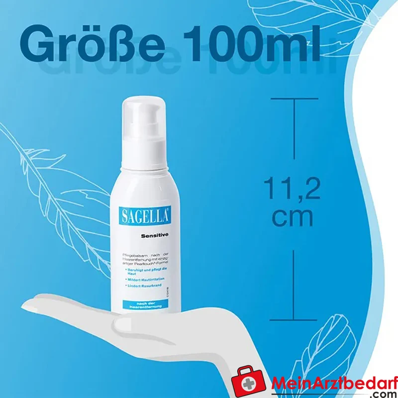 SAGELLA Sensitive Balsam für den Intimbereich mit Gymnema Sylvestre-Extrakt, 100 ml