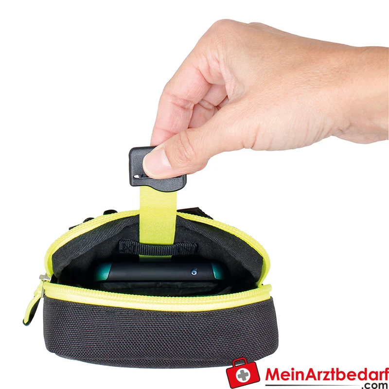 TEE-UU ZIP PLUS Holster 1200D Polyester 13,5x21x7 cm schwarz