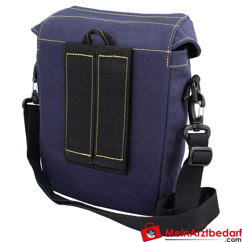 TEE-UU MASK Holster blau 370G TEC Fire Retardant 15×20×9 cm mit Trageriemen und Vario-Doppelschlaufen