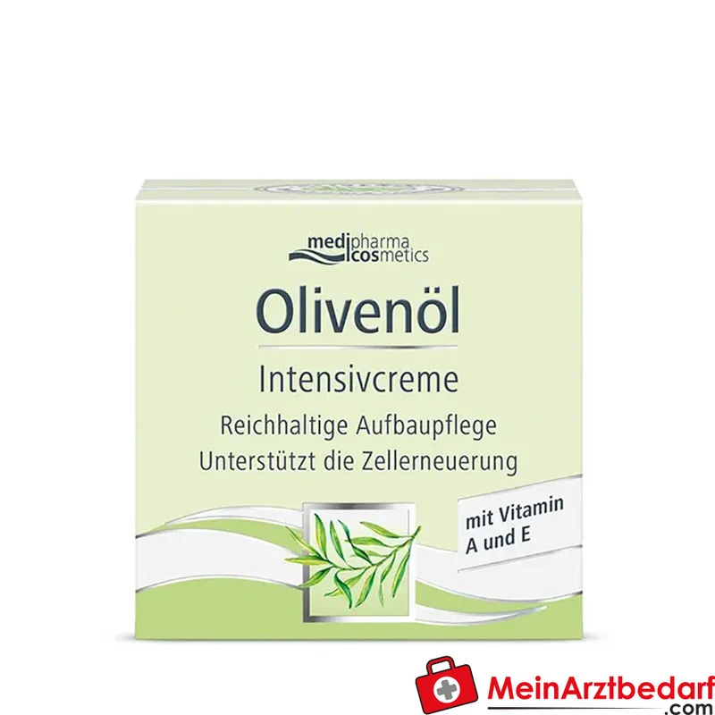 medipharma cosmetics Olivenöl Intensivcreme mit Dexpanthenol & Retinolpalmitat Creme 50 ml