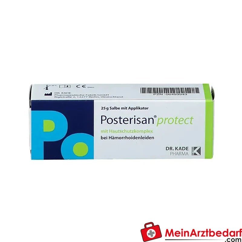 Posterisan protect Salbe Zinkoxid und Dexpanthenol 25 g