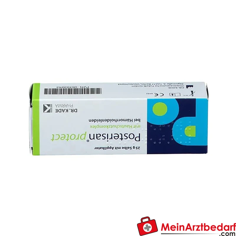 Posterisan protect Salbe Zinkoxid und Dexpanthenol 25 g