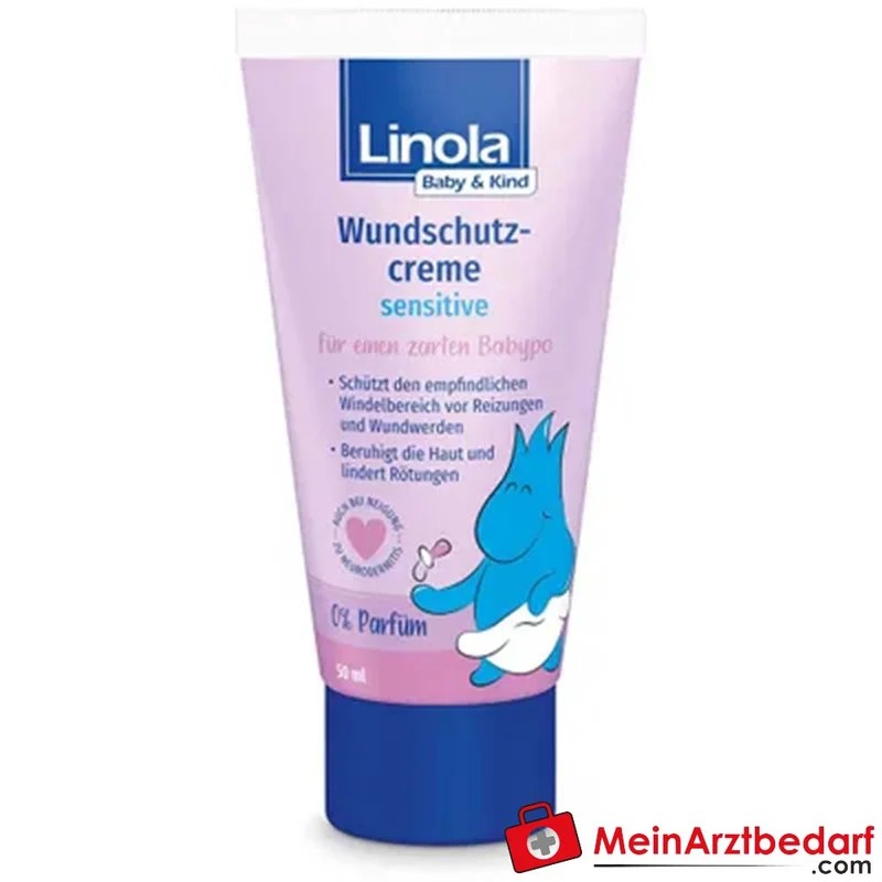 Linola Baby & Kind Wundschutzcreme sensitive 50 ml parfümfrei