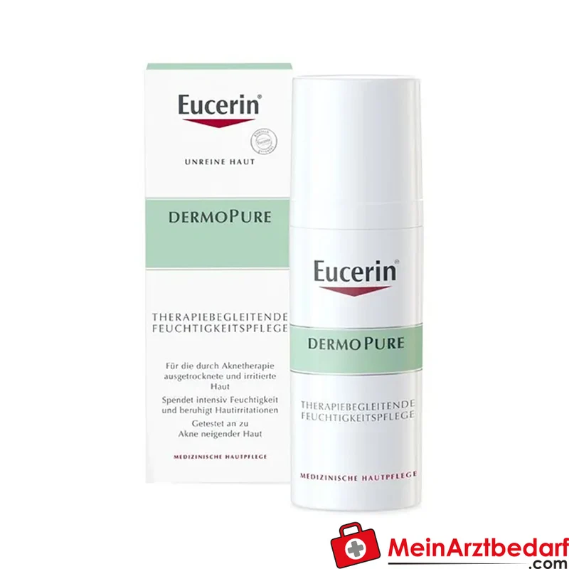 Eucerin DermoPure Therapiebegleitende Feuchtigkeitspflege bei Aknetherapie Creme 50 ml