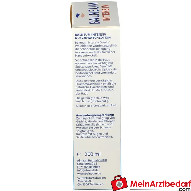 Balneum Intensiv Dusch-/Waschlotion mit Urea und Ceramiden, Lotion 200 ml