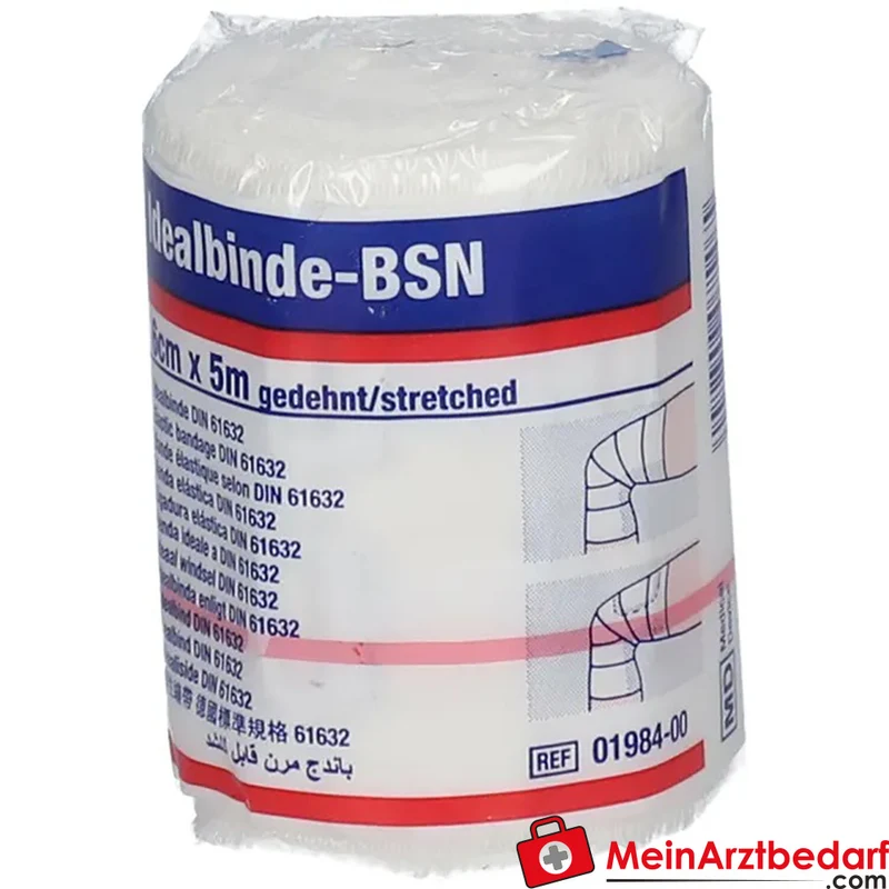 bmp Idealbinde 6 cm x 5 m 100% Baumwolle sterilisierbar 1 St.