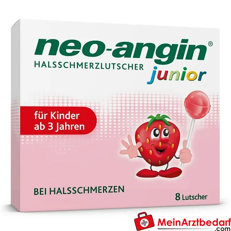neo-angin junior Halsschmerzlutscher 6,66 mg Isländisches Moos, 8 St.