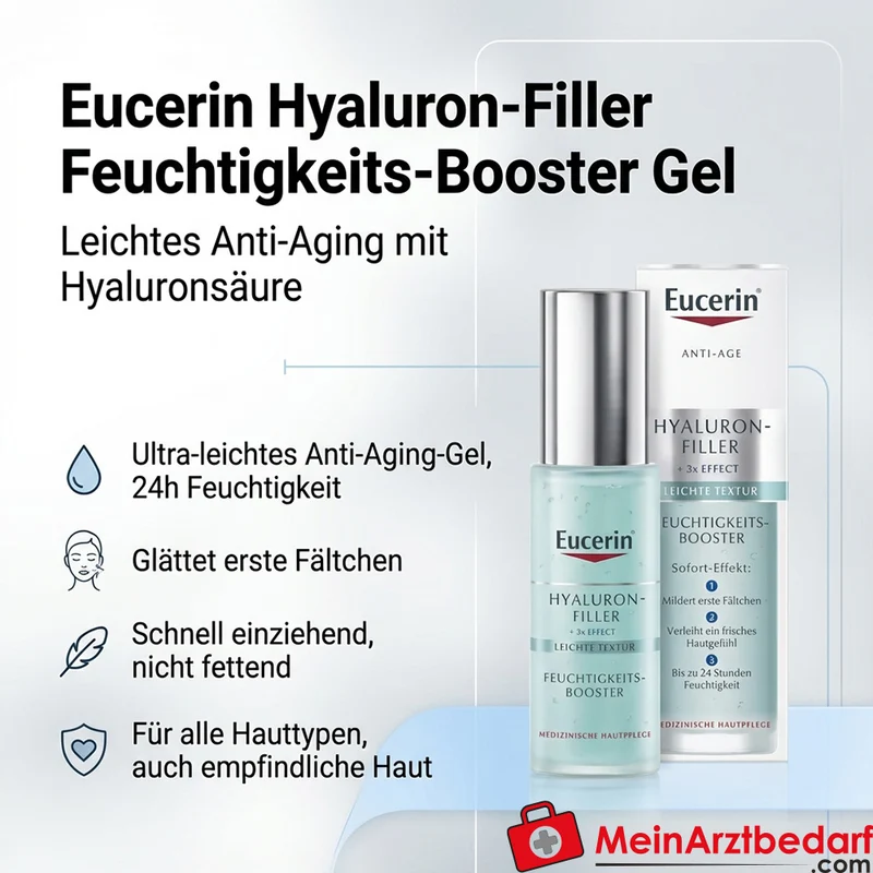 Eucerin Hyaluron-Filler Feuchtigkeits-Booster Hyaluronsäure Gel 30 ml