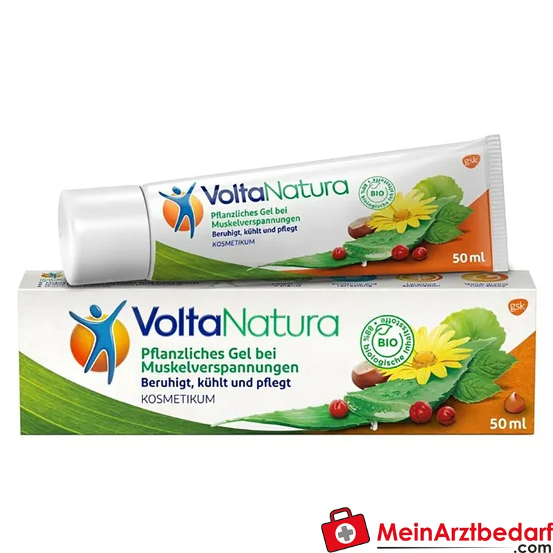 VoltaNatura Pflanzliches Muskelgel mit Arnika & Pfefferminze 50 ml