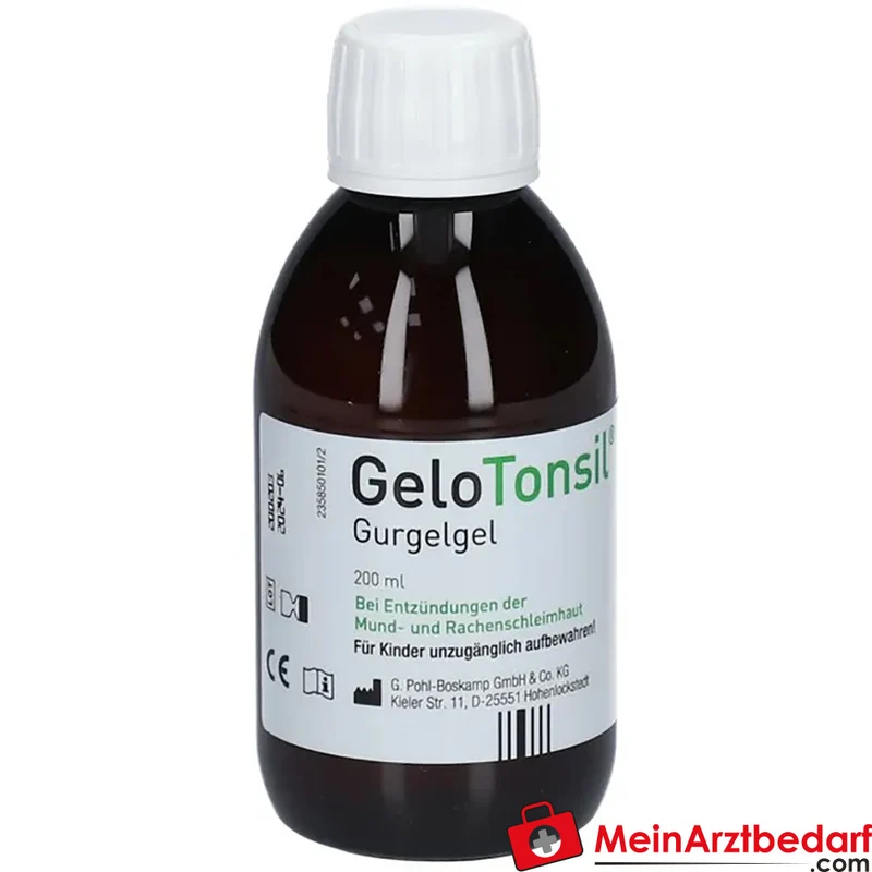 GeloTonsil Gurgelgel mit Hyaluronsäure und Dexpanthenol, 200 ml