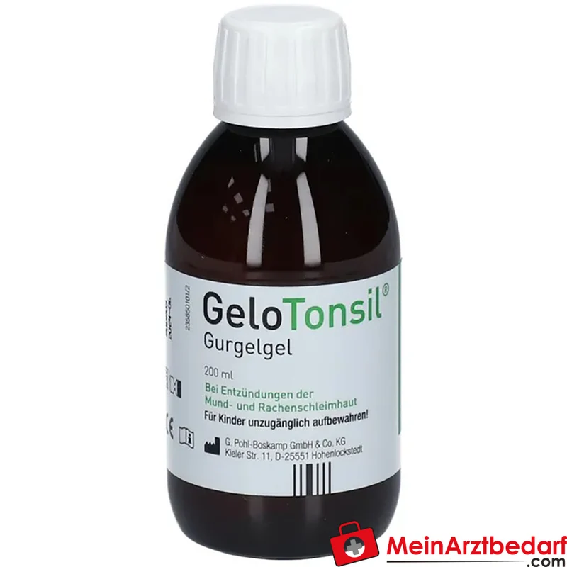 GeloTonsil Gurgelgel mit Hyaluronsäure und Dexpanthenol, 200 ml