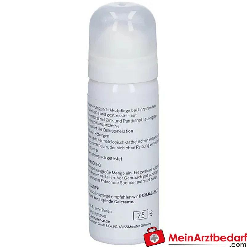 DERMASENCE Seborra-Zink Repairschaum mit Zinkoxid & Panthenol 50 ml