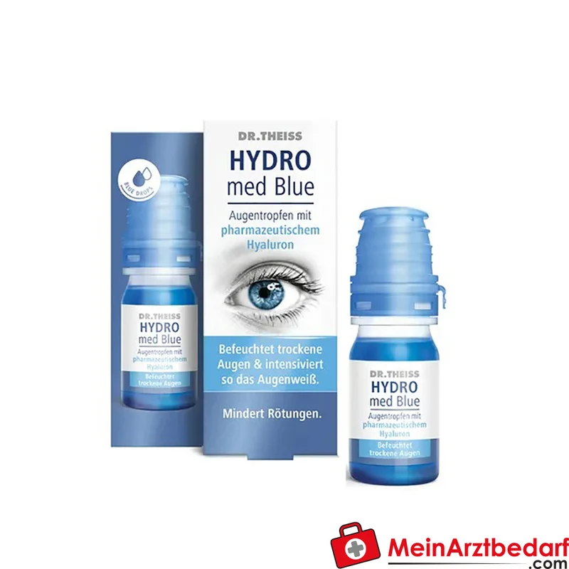Dr. Theiss Hydro med Blue Augentropfen 1,5 mg Hyaluronsäure 10 ml
