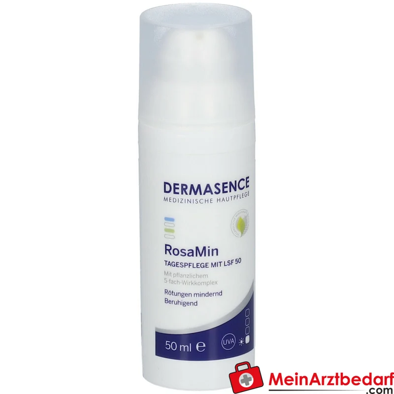 DERMASENCE RosaMin LSF 50 Tagespflege für empfindliche, zu Rötungen neigende Haut 50 ml
