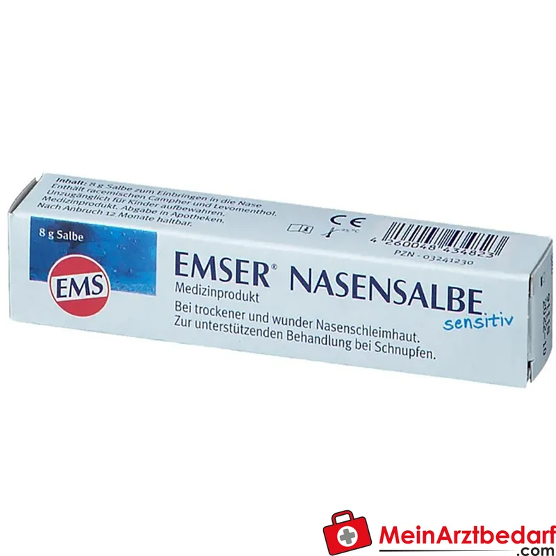 Emser Nasensalbe sensitiv Emser-Salz 60 mg Salbe 8 g