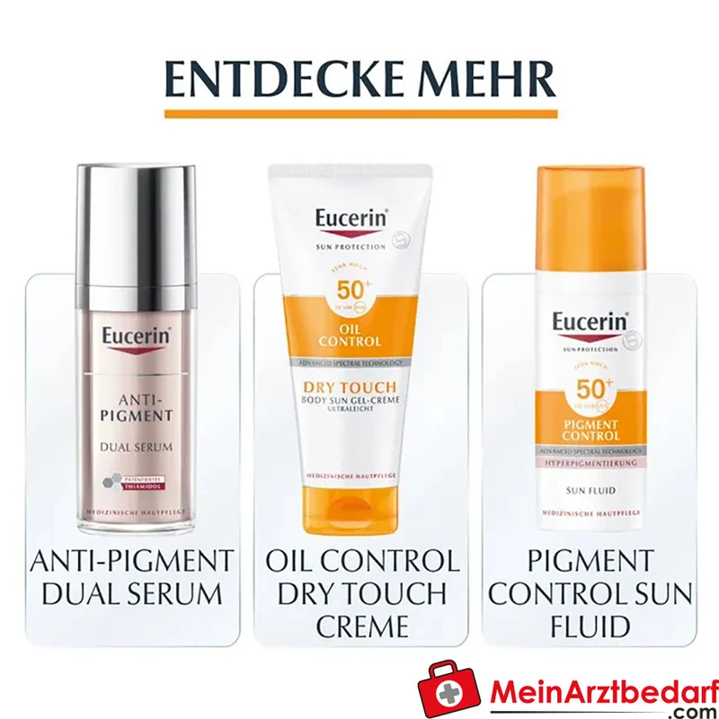Eucerin Pigment Control Tinted Face Gel-Creme mit Thiamidol LSF 50+ 50 ml