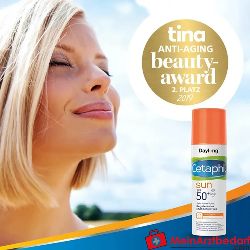 CETAPHIL SUN Regulierendes Multi-Schutz-Fluid SPF 50+ Gesichts-Sonnenschutz 50 ml